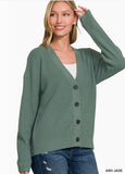 Zenana Short Sweater Cardigan