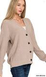 Zenana Short Sweater Cardigan