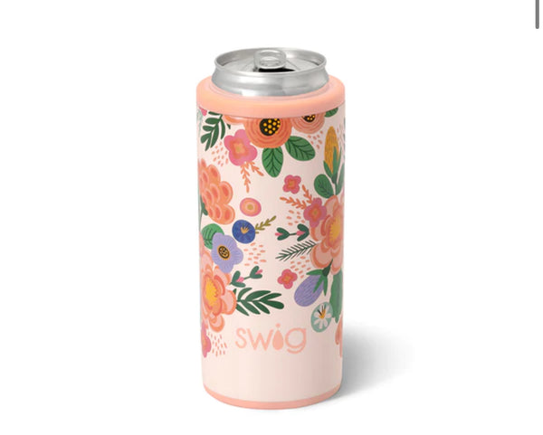 Swig “Full Bloom” 12oz Skinny Can Cooler