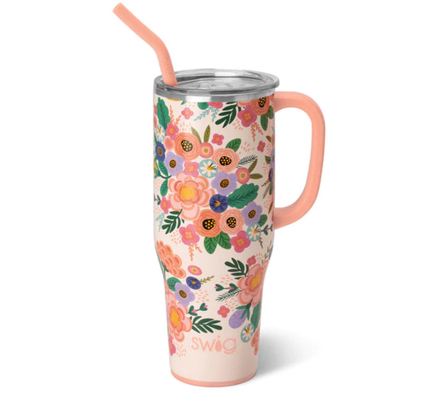 Swig “Full Bloom” 40oz Mega Mug