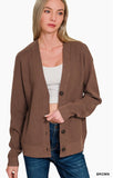 Zenana Short Sweater Cardigan