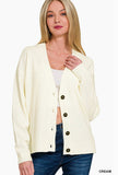 Zenana Short Sweater Cardigan