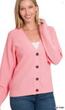 Zenana Short Sweater Cardigan