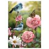 ‘In The Garden’ Decorative Flag