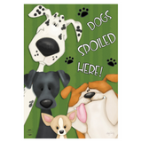 ‘Spoiled Dogs’ Decorative Flag