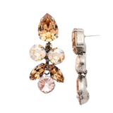 Sorrelli Crystal Lotus Flower Dangle Earrings