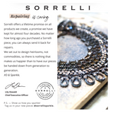 Sorrelli Crystal Lotus Flower Dangle Earrings