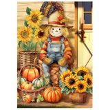 ‘Country Scarecrow’ Decorative Flag