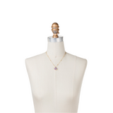 Sorrelli Cushion Cut Pendant Necklace in Violet