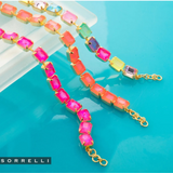 Sorrelli Octavia Tennis Bracelet in Electric Yellow