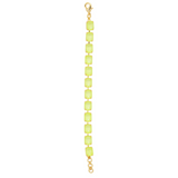 Sorrelli Octavia Tennis Bracelet in Electric Yellow