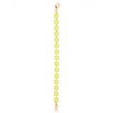 Sorrelli Sienna Tennis Bracelet in Electric Yellow