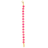 Sorrelli Sienna Tennis Bracelet in Electric Pink