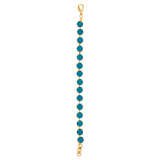 Sorrelli Sienna Tennis Bracelet in Caribbean Blue Opal