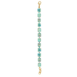 Sorrelli Octavia Tennis Bracelet in Aqua Aurora Borealis