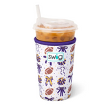 Swig “We’ve Got Spirit Purple + Yellow” Iced Cup Coolie Medium