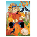 ‘Friends & Scarecrow’ Decorative Flag