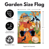 ‘Friends & Scarecrow’ Decorative Flag