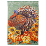 ‘Grateful Gatherings Turkey’ Decorative Flag