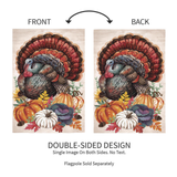 ‘Elaborate Turkey’ Decorative Flag