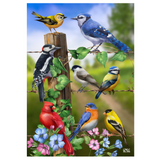 ‘Country Birds’ Decorative Flag