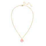 Sorrelli Nadine Pendant Necklace in Light Rose Delight