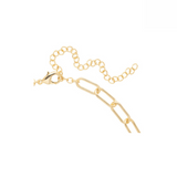 Sorrelli Nia Emerald Pendant Necklace in Peach Delite