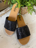 Hey Girl By Corkys “Pizzazz” In Black Jewels