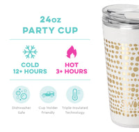 Swig “Glamazon Gold” 24oz Party Cup