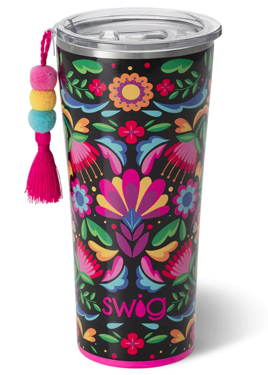 Swig 22 oz Tumbler, Water Lily