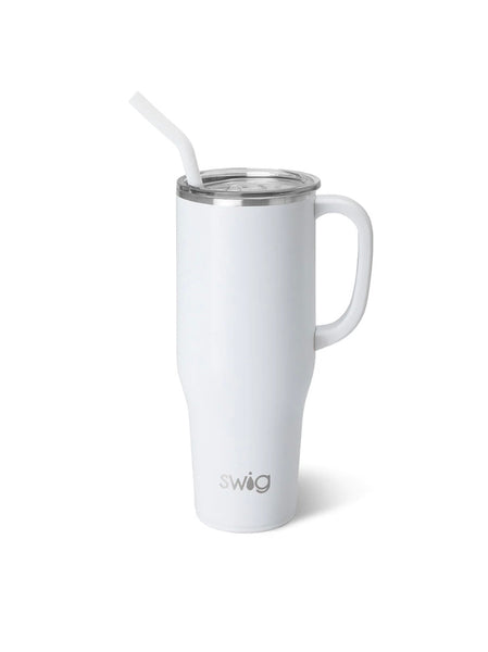 Swig Matte White 40oz Mega Mug