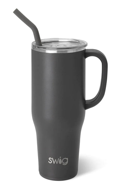 Swig Matte Grey 40oz Mega Mug