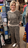 LDC Leopard Patchwork Pant Set