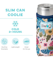 Swig “Bella Rosa” Slim Can Coolie