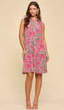 DEAR SCARLETT Coralsands Dress in Pink Floral