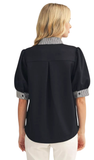 Jodifl Striped Contrast Top, Assorted Colors