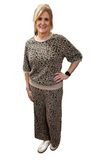 LDC Leopard Patchwork Pant Set