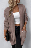 Cable Knit Cardigan, Assorted Colors