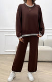 Sweater Pant Set, Assorted Colors