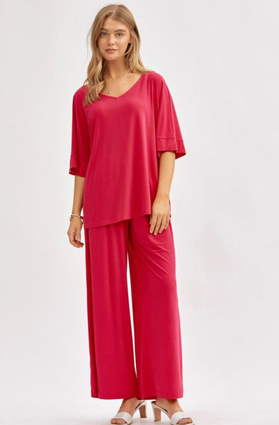 Dear Scarlett “Cabana” Pant Set, Assorted Colors