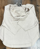 White Birch Zipped Knit Top