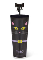 Swig “Boo Crew Cat” 24oz Plastic Tumbler