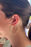 Sorrelli Hoopla Hoop Earrings Mardi Gras