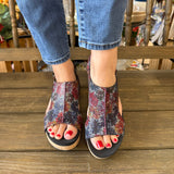 Corkys Boutique “Volta II” In Black Washed Floral