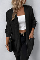Cable Knit Cardigan, Assorted Colors