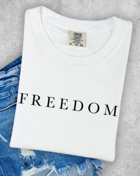 FREEDOM T-SHIRT (COMFORT COLORS)