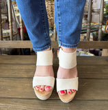 TOMS “Majorca” Platform In Natural Basket Weave