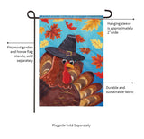 ‘Turkey Time’ Decorative Flag