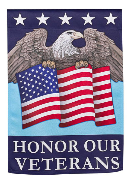 ‘Honor Our Veterans’ Decorative Flag