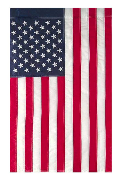 ‘Embroidered American’ Decorative Flag